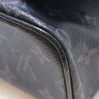 Louis Vuitton District MM Shoulder Bag Monogram Eclipse Gray Silver — view 8