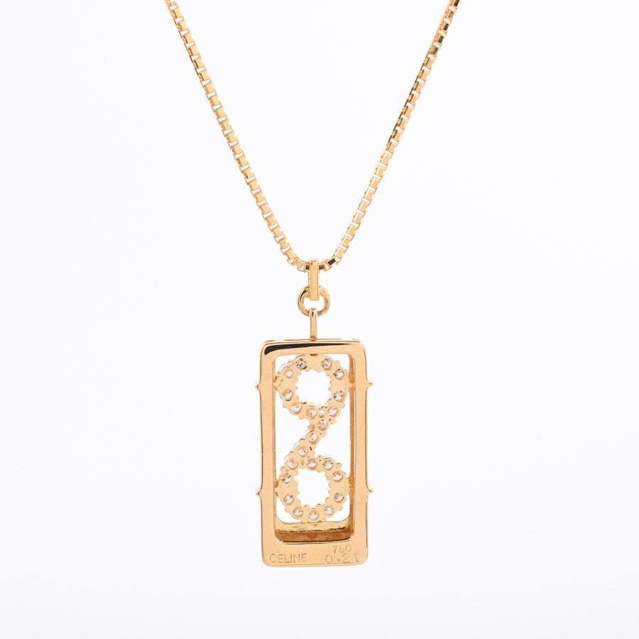 Celine Necklace Diamond — view 3