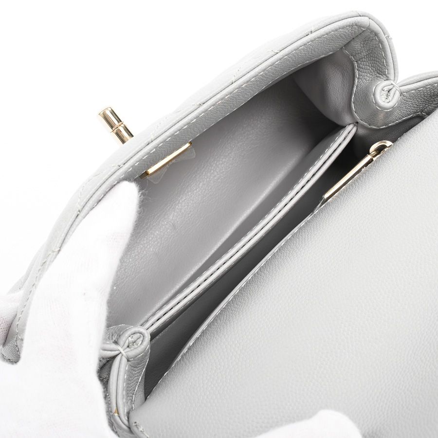 Chanel Handbag Top Handle Mini Flap Bag — view 4