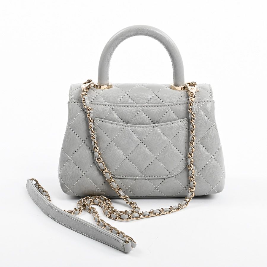 Chanel Handbag Top Handle Mini Flap Bag — view 3