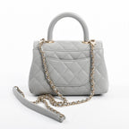 Chanel Handbag Top Handle Mini Flap Bag — view 3