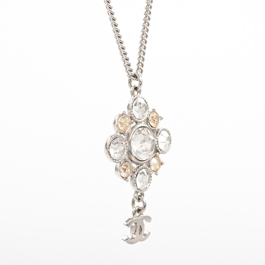 Chanel Necklace Silver — view 2