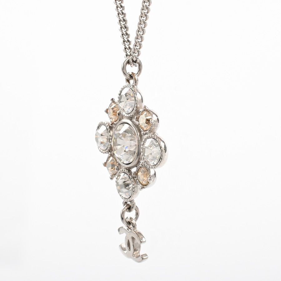 Chanel Necklace Silver — view 3