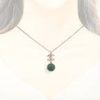 Chanel Necklace Green — view 6