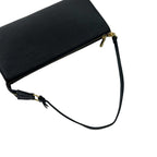 Louis Vuitton Pochette Accessoires Epi Leather Mini Handbag Pouch Black Noir — view 4