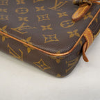 Louis Vuitton Shoulder Bag Monogram Pochette Marly Bandouliere Brown — view 6