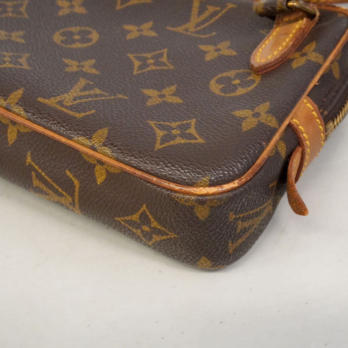 Louis Vuitton Shoulder Bag Monogram Pochette Marly Bandouliere Brown — view 6