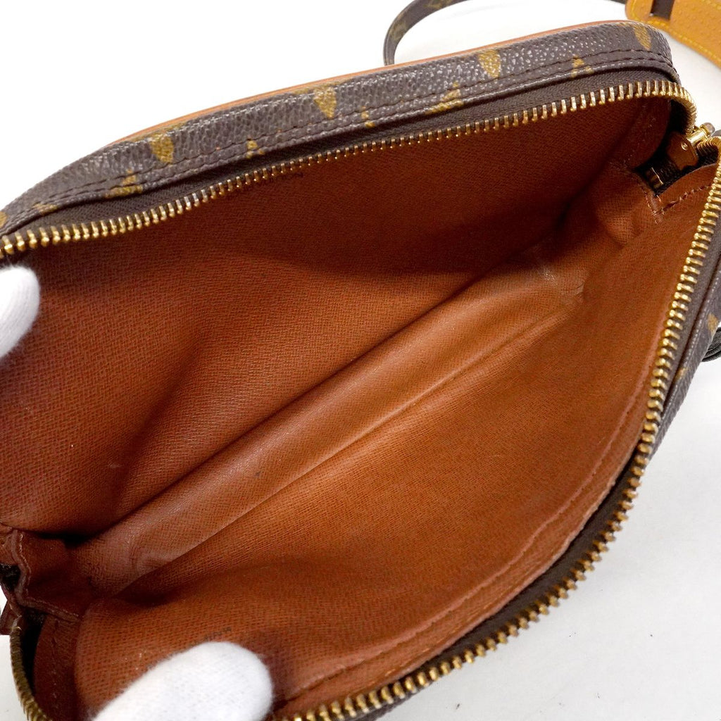 Louis Vuitton Shoulder Bag Monogram Pochette Marly Bandouliere Brown — view 4