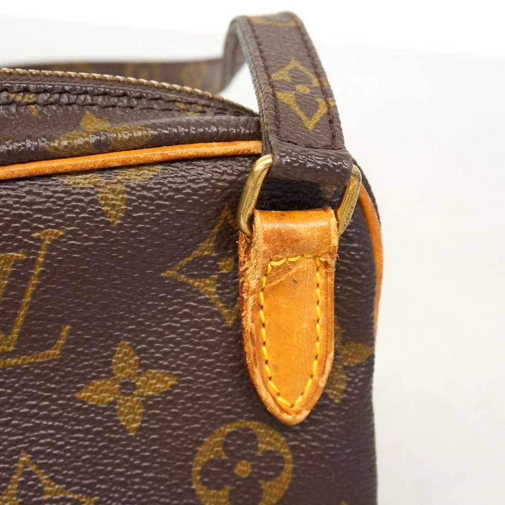 Louis Vuitton Shoulder Bag Monogram Pochette Marly Bandouliere Brown — view 8