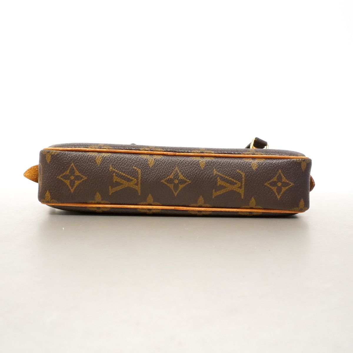 Louis Vuitton Shoulder Bag Monogram Pochette Marly Bandouliere Brown — view 3
