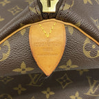 Louis Vuitton Boston Bag Monogram Keepall 50 Brown — view 5