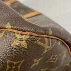 Louis Vuitton Boston Bag Monogram Keepall 50 Brown — view 7