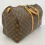 Louis Vuitton Boston Bag Monogram Keepall 50 Brown — view 2