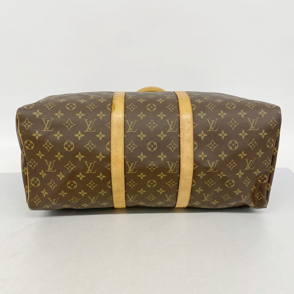 Louis Vuitton Boston Bag Monogram Keepall 50 Brown — view 3