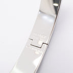 Hermes Bangle Clic HH Metal Silver Gray Bracelet — view 5