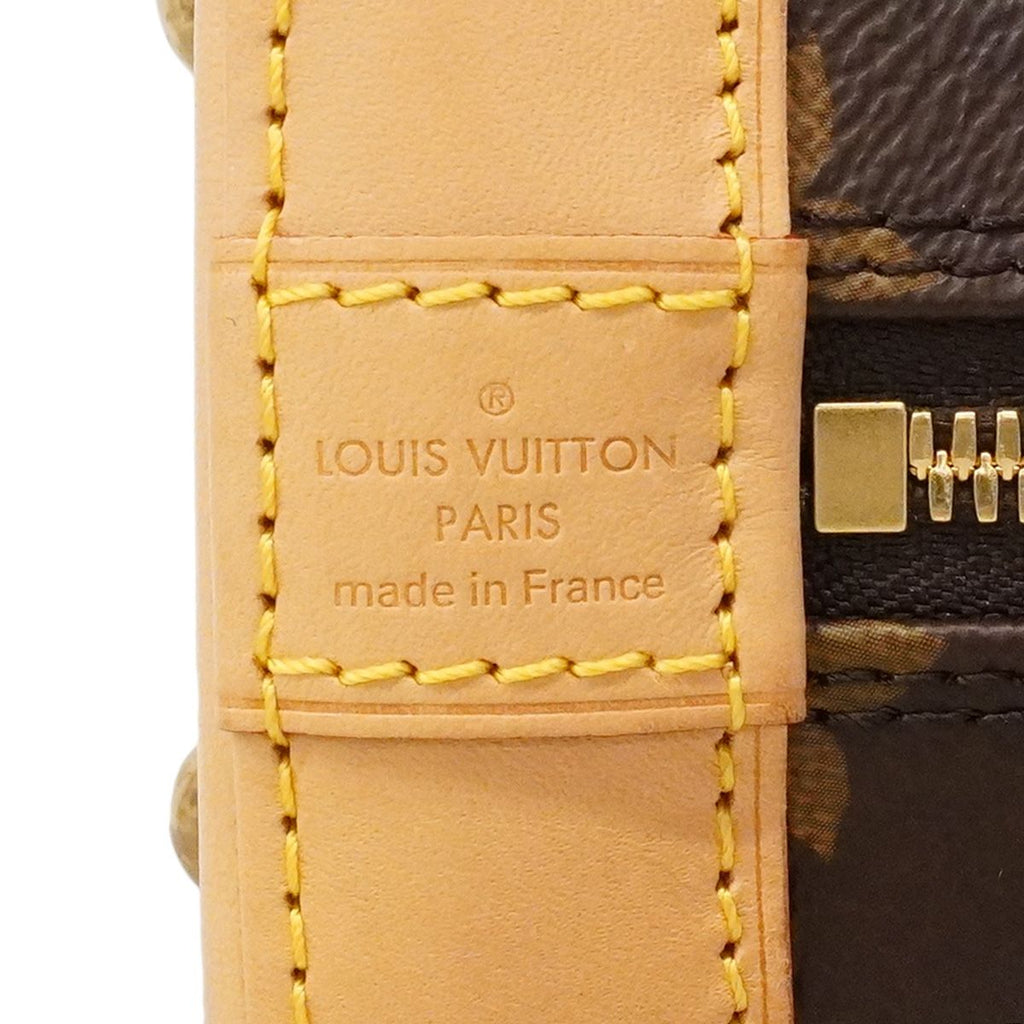Louis Vuitton Handbag Monogram Alma BB Brown 2-Way Bag — view 5
