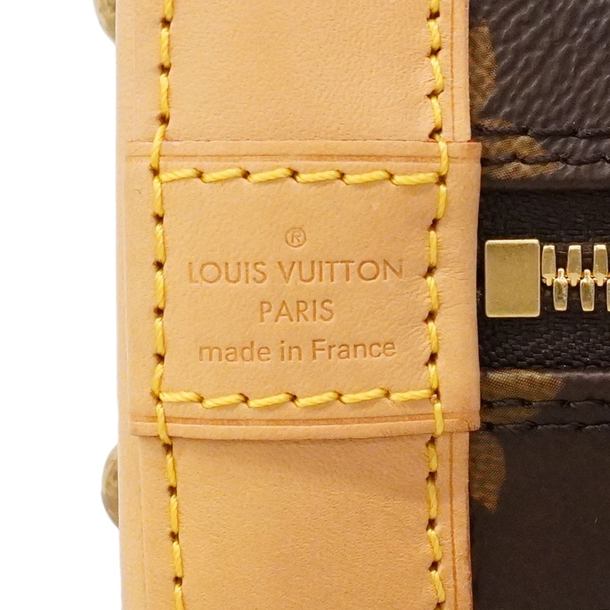 Louis Vuitton Handbag Monogram Alma BB Brown 2-Way Bag — view 5