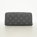 Louis Vuitton Wallet Monogram Eclipse Zippy Horizontal Black — view 7