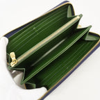 Louis Vuitton Wallet Cousin Zippy Navy Green — view 3