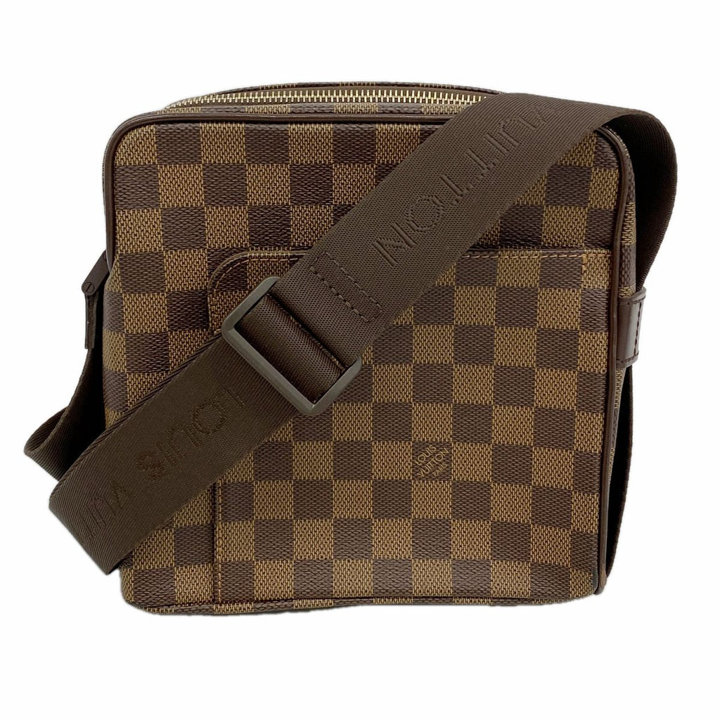 Louis Vuitton Shoulder Bag Damier Olaf PM Ebene