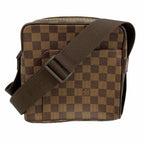 Louis Vuitton Shoulder Bag Damier Olaf PM Ebene