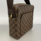 Louis Vuitton Shoulder Bag Damier Olaf PM Ebene — view 2