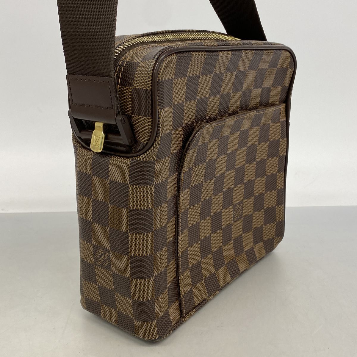 Louis Vuitton Shoulder Bag Damier Olaf PM Ebene — view 2