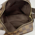 Louis Vuitton Shoulder Bag Damier Olaf PM Ebene — view 4