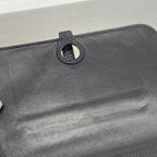 Hermes Wallet Dogon GM Togo Black Silver — view 7