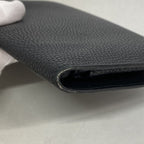 Hermes Wallet Dogon GM Togo Black Silver — view 6