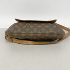 Louis Vuitton Shoulder Bag Monogram Musette Brown — view 3
