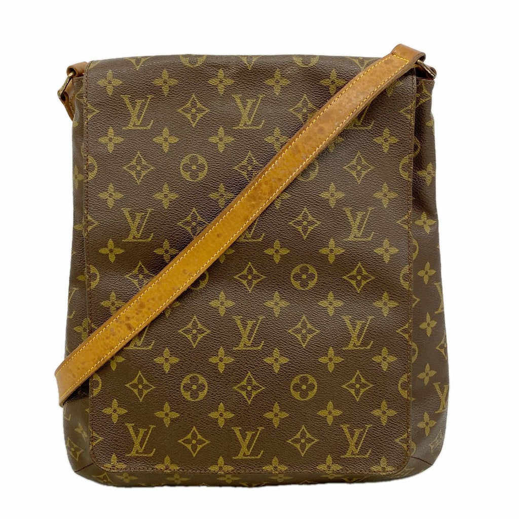 Louis Vuitton Shoulder Bag Monogram Musette Brown