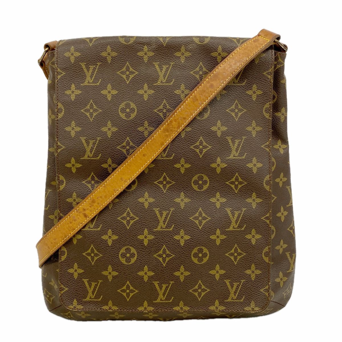 Louis Vuitton Shoulder Bag Monogram Musette Brown