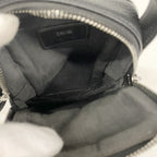 Dior Handbag Oblique Rider Canvas Black Silver — view 4
