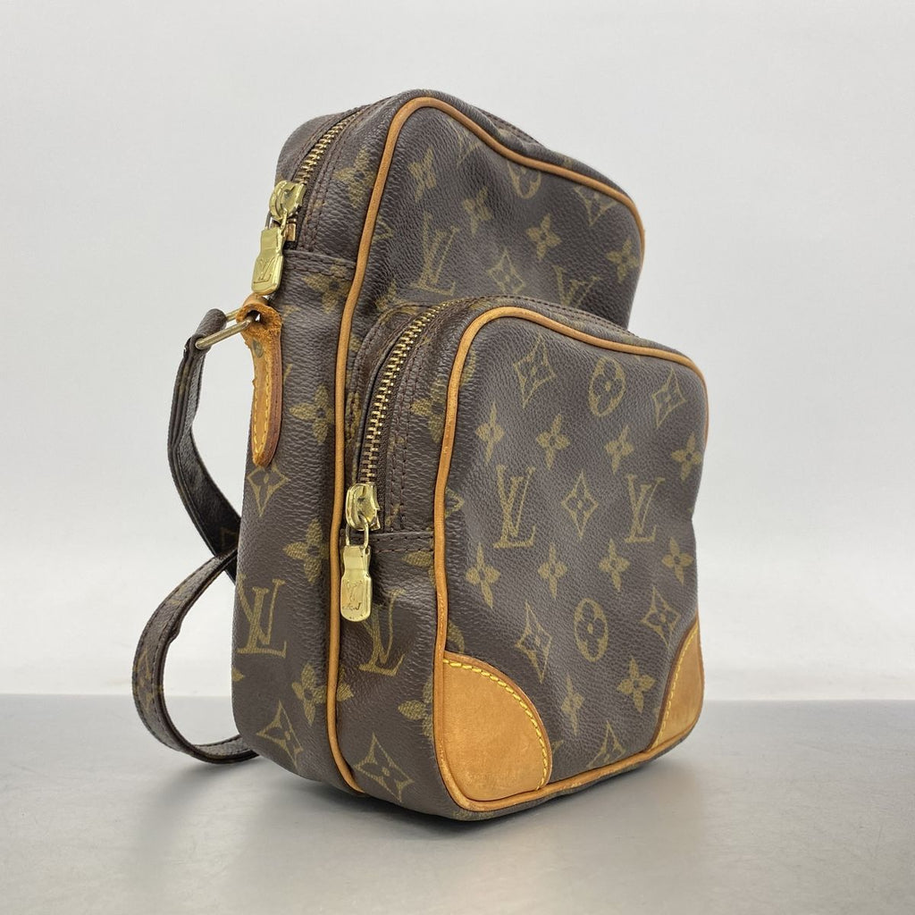 Louis Vuitton Shoulder Bag Monogram Amazon Brown — view 2