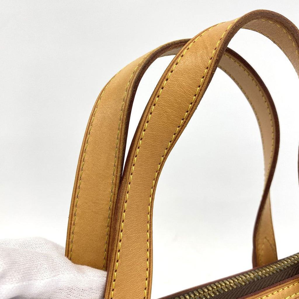 Louis Vuitton Handbag Monogram Palermo PM Brown 2-Way Bag — view 7