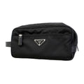 Prada Pouch Tessuto Nylon Black Silver