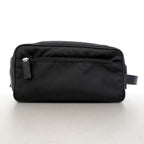 Prada Pouch Tessuto Nylon Black Silver — view 8