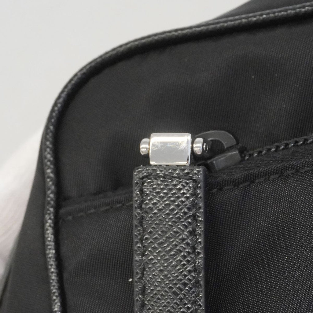 Prada Pouch Tessuto Nylon Black Silver — view 7