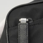 Prada Pouch Tessuto Nylon Black Silver — view 7
