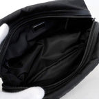 Prada Pouch Tessuto Nylon Black Silver — view 4
