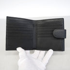 Gucci Wallet Interlocking G Leather Black Gold — view 4