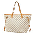 Louis Vuitton Tote Damier Azur Neverfull MM White