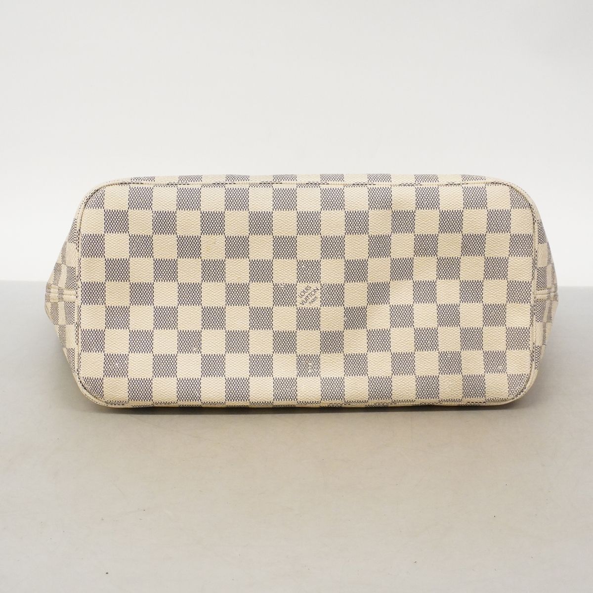 Louis Vuitton Tote Damier Azur Neverfull MM White — view 3
