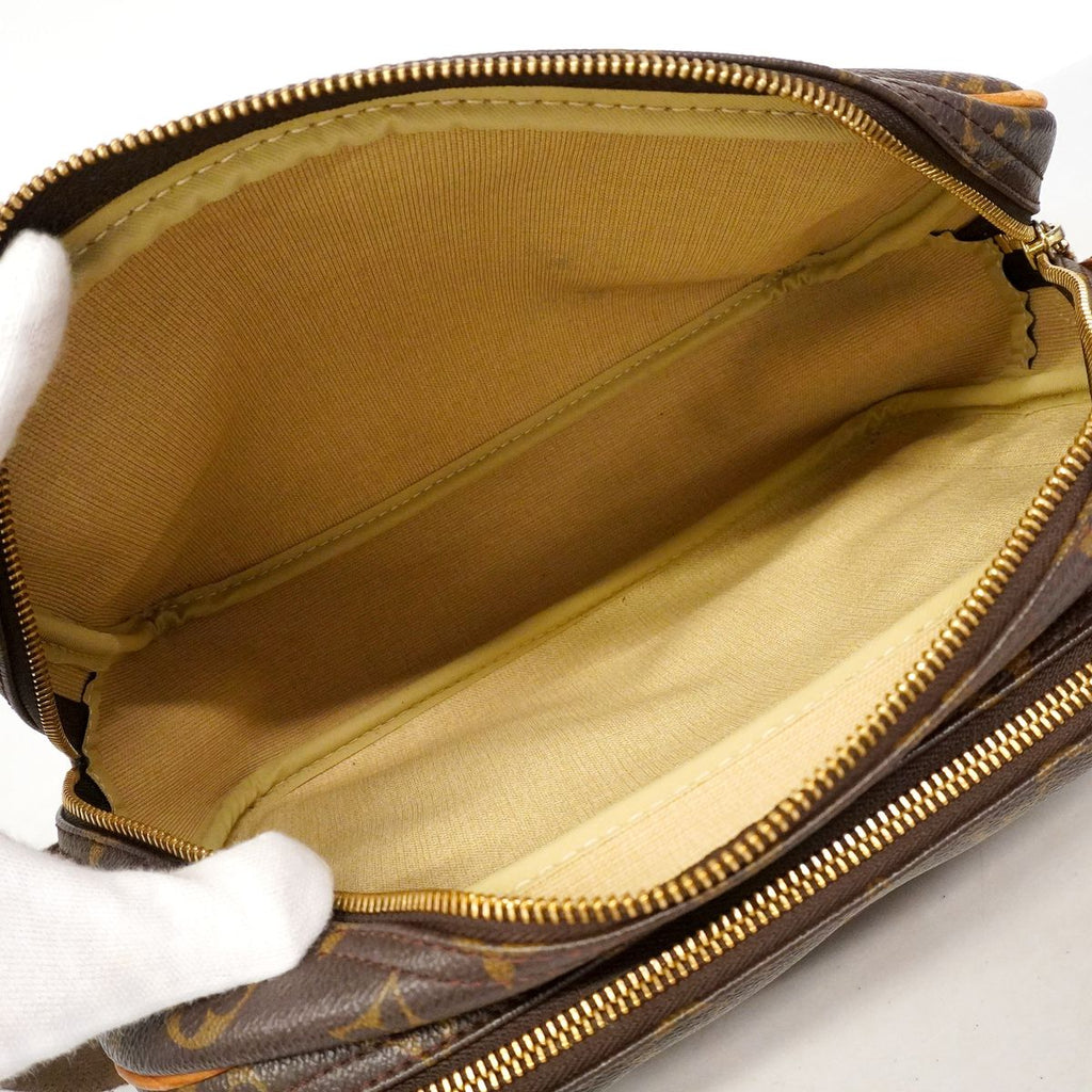 Louis Vuitton Shoulder Bag Monogram Reporter PM Brown — view 4