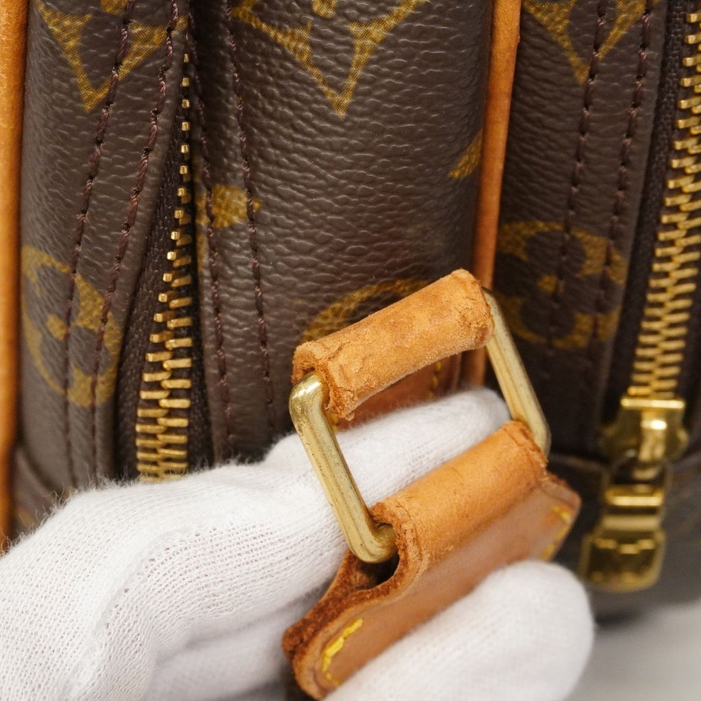 Louis Vuitton Shoulder Bag Monogram Reporter PM Brown — view 7