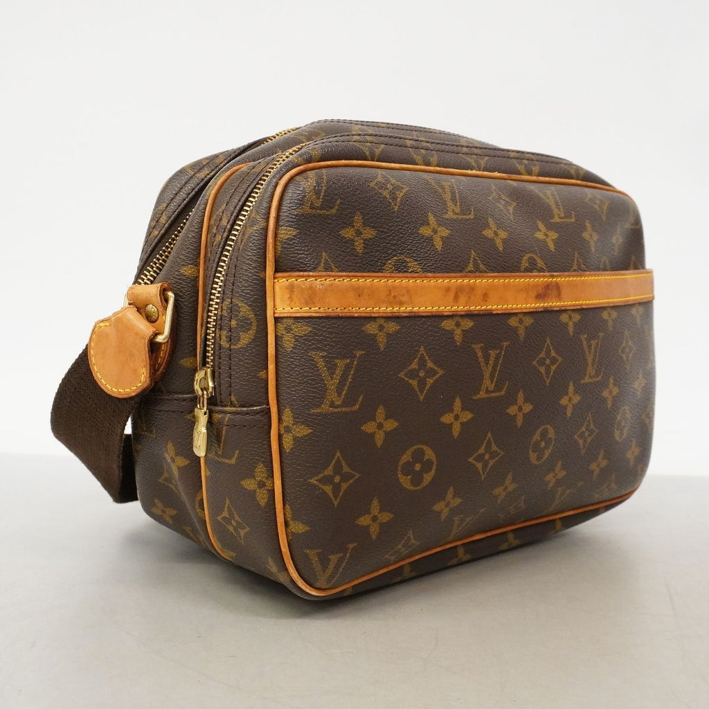 Louis Vuitton Shoulder Bag Monogram Reporter PM Brown — view 2