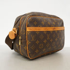 Louis Vuitton Shoulder Bag Monogram Reporter PM Brown — view 2
