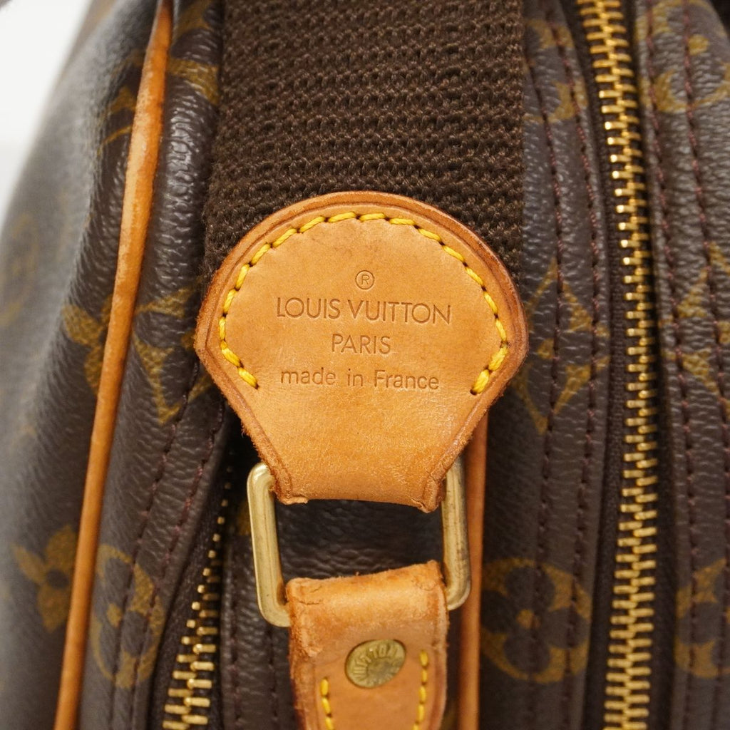 Louis Vuitton Shoulder Bag Monogram Reporter PM Brown — view 5