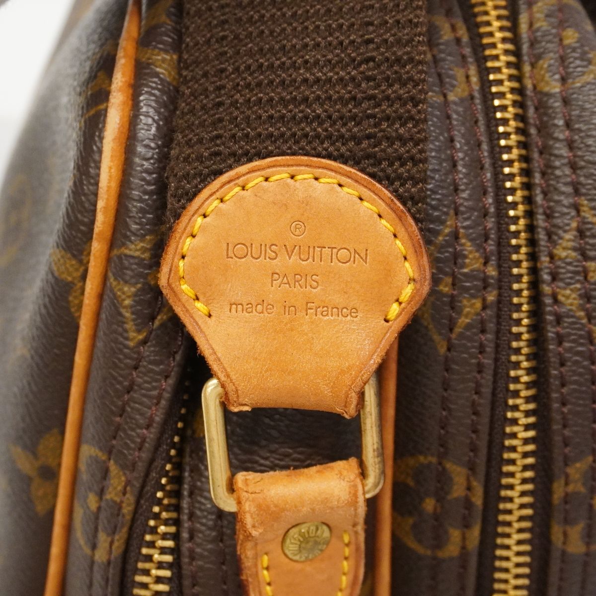 Louis Vuitton Shoulder Bag Monogram Reporter PM Brown — view 5